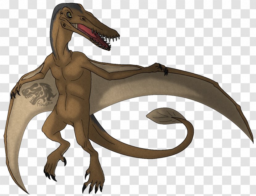 Dinosaur Rhamphorhynchus Drawing Velociraptor Artist - Pterodactyl Transparent PNG