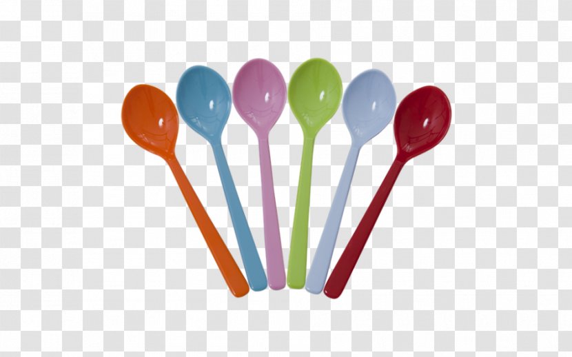 Spoon Melamine Fork Kitchen Utensil Color - RICE Transparent PNG