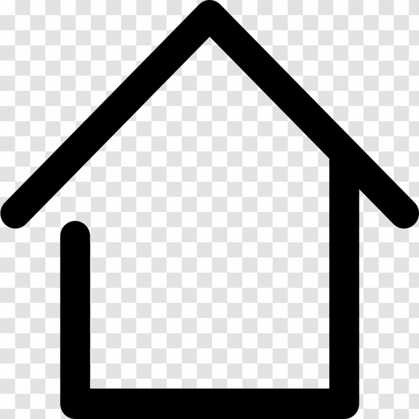 Black And White Triangle Building - Menu - House Transparent PNG