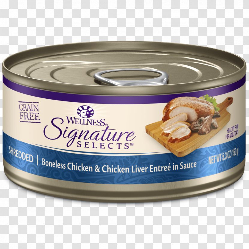 Cat Food Chicken As Flavor Canning - Meat Transparent PNG