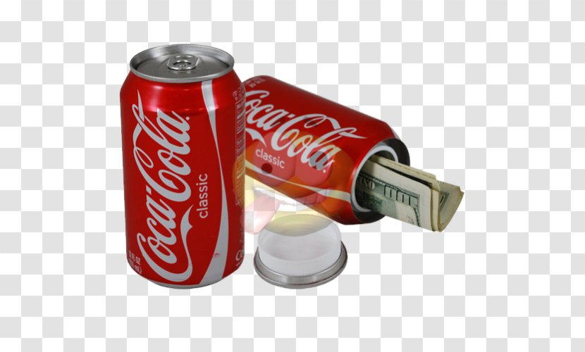 Coca-Cola Fizzy Drinks Beverage Can Money - Coca - Cola Transparent PNG