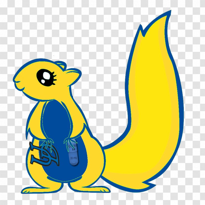 Delaware Blue Hen Fightin' Hens Men's Basketball Duck University Of YoUDee - Organism - Crazy Squirrel Transparent PNG