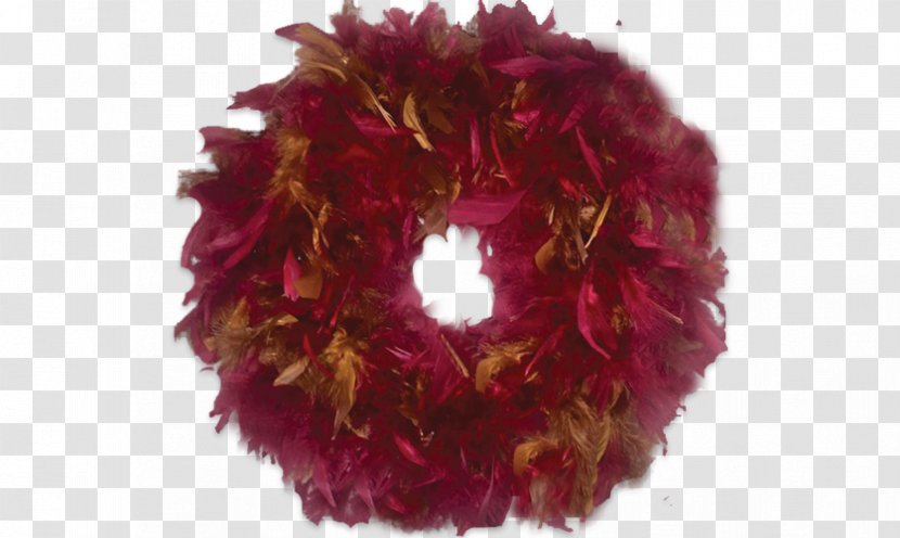 Feather Christmas Tree Wreath Cut Flowers - Tradition - At First Sight Transparent PNG
