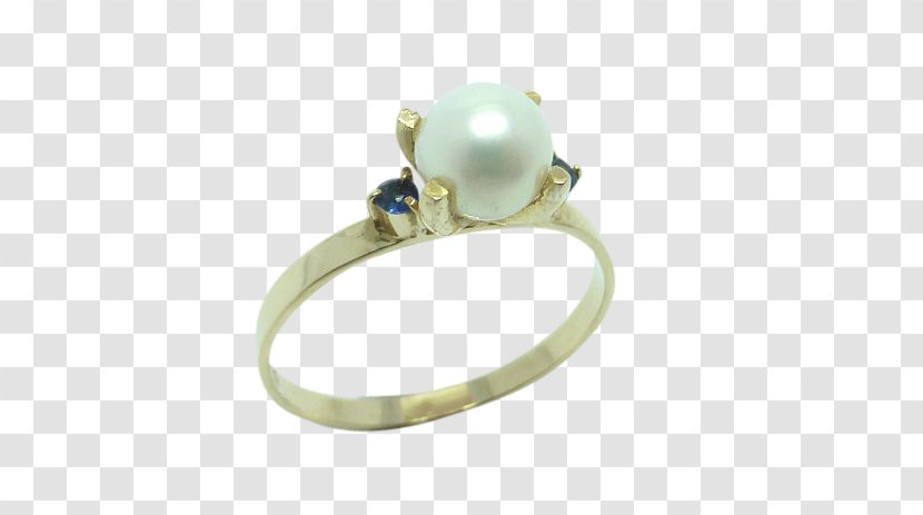 Body Jewellery - Ring - Cultured Pearl Transparent PNG