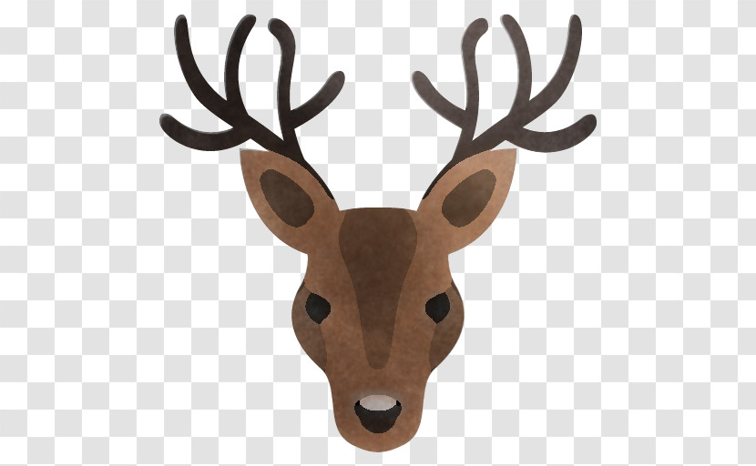 Deer Emoji White-tailed Deer Red Deer Elk Transparent PNG