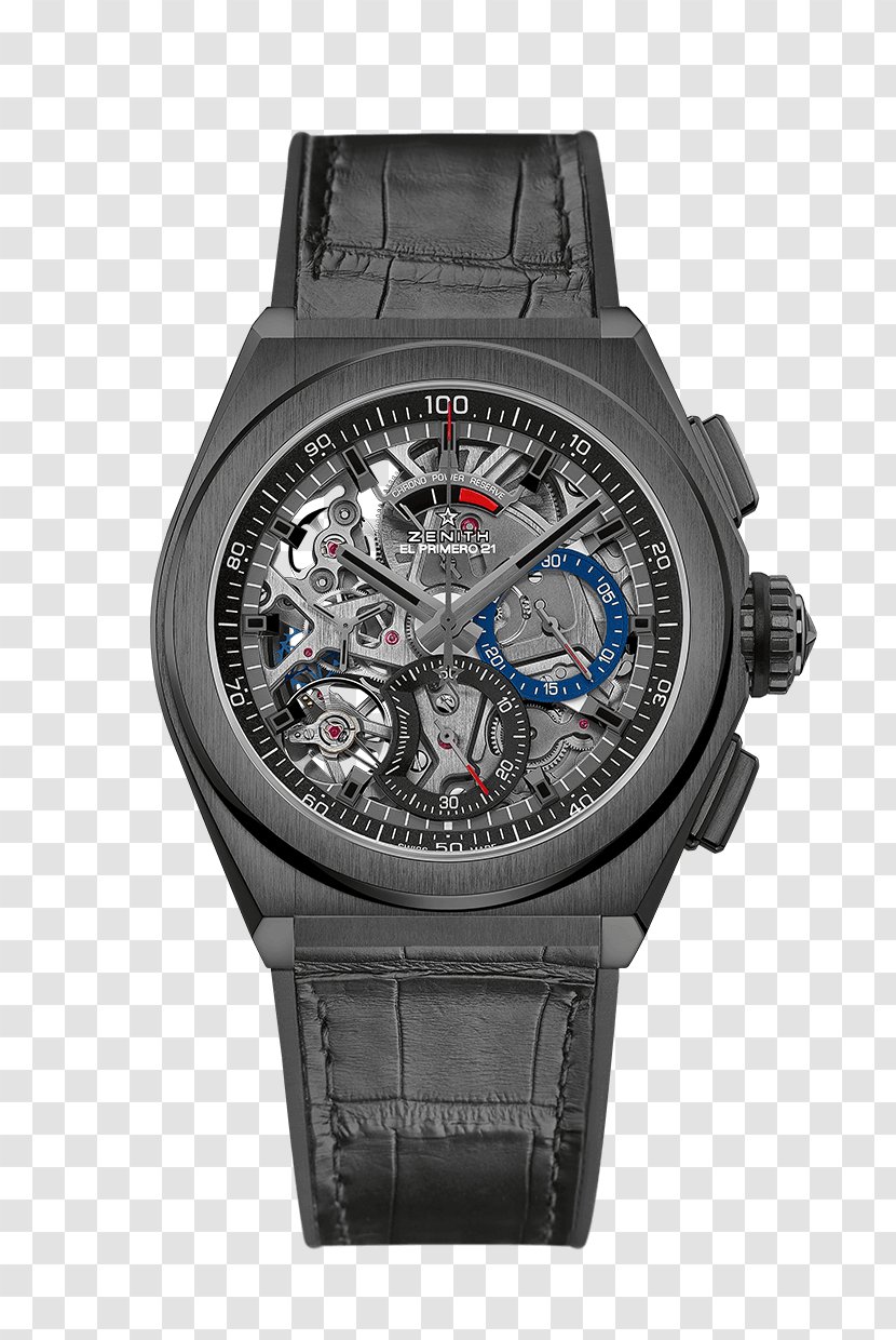 Baselworld Zenith Chronograph Chronometer Watch - Tourbillon Transparent PNG