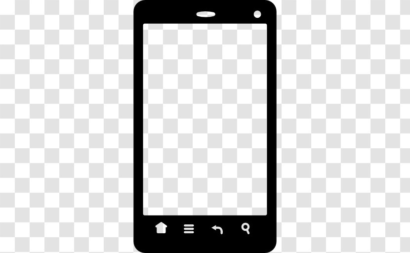 IPhone Symbol Telephone Clip Art - Mobile Phones - Iphone Transparent PNG