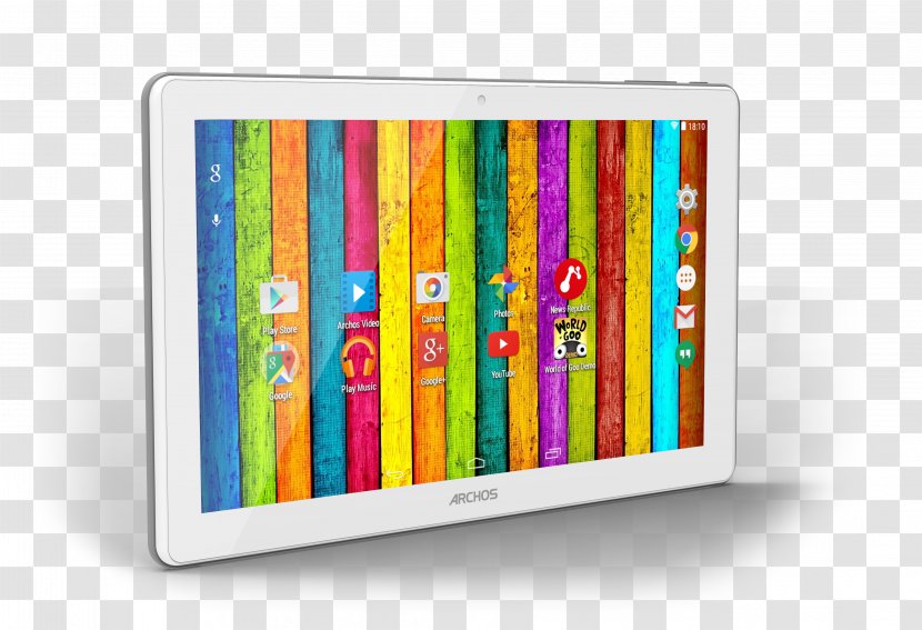 ARCHOS 101d Neon Computer 16 Gb Android 70 Xenon - Tablet Computers Transparent PNG