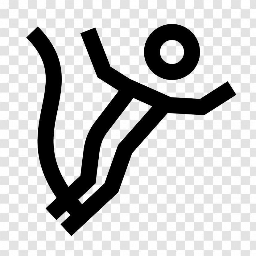 Bungee Jumping Sport - Gratis - Person Falling Transparent PNG