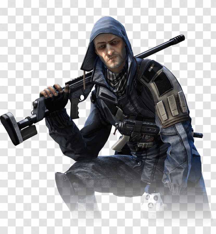 Vasily Zaytsev Dirty Bomb Soldier Sniper Drawing - Mobile Suit Gundam F91 Transparent PNG