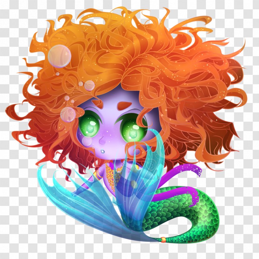 Mermaid Desktop Wallpaper Computer Clip Art - Mythical Creature Transparent PNG