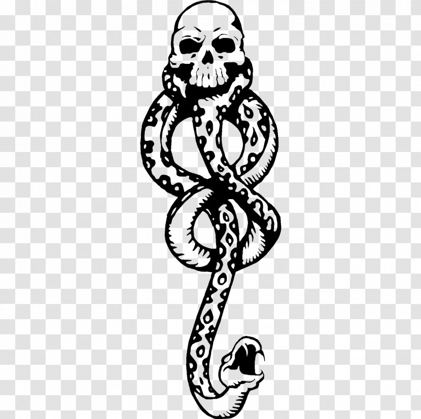 Harry Potter Lord Voldemort Death Eaters Duistere Teken Tattoo - And The Cursed Child Transparent PNG