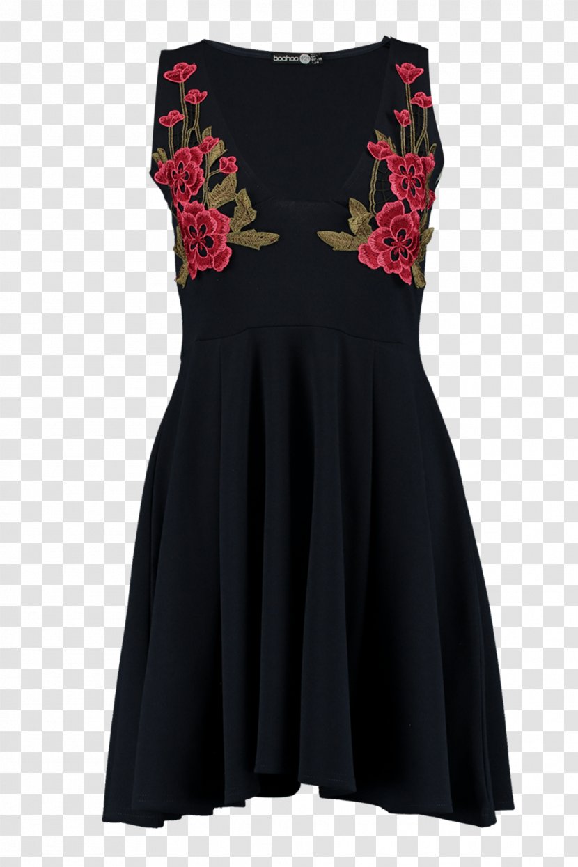 Little Black Dress Sleeve Party Shoulder - Clothing Transparent PNG