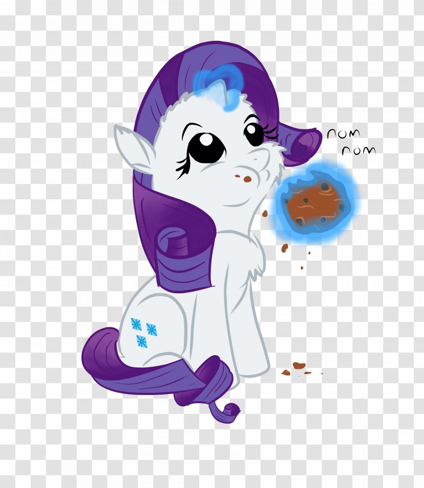 Rarity Pony Biscuits Equestria Food - Fictional Character - Om Nom Stories Transparent PNG