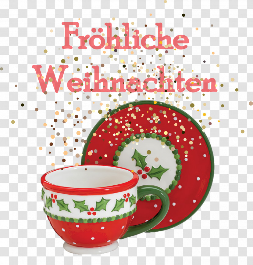 Frohliche Weihnachten Merry Christmas Transparent PNG