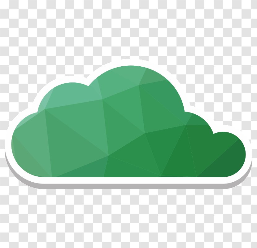 Leaf Heart - Green Cloud Transparent PNG
