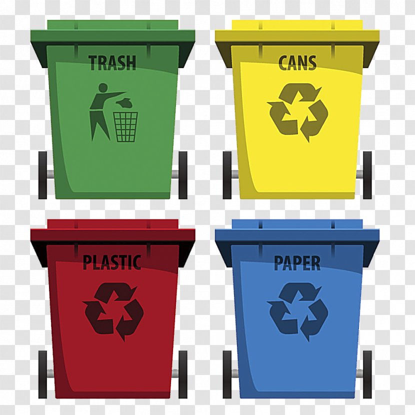 Paper Recycling Bin Waste Symbol - Municipal Solid - Sanitation Angle Trash Can Transparent PNG