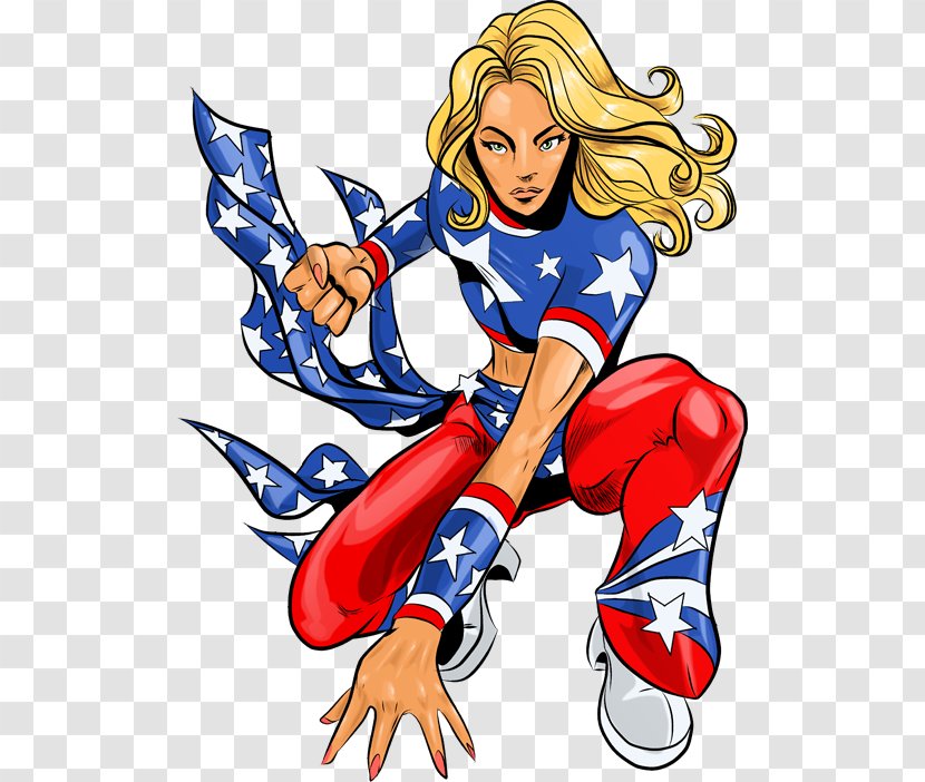 Captain America Shoe Female Clip Art - Fictional Character Transparent PNG