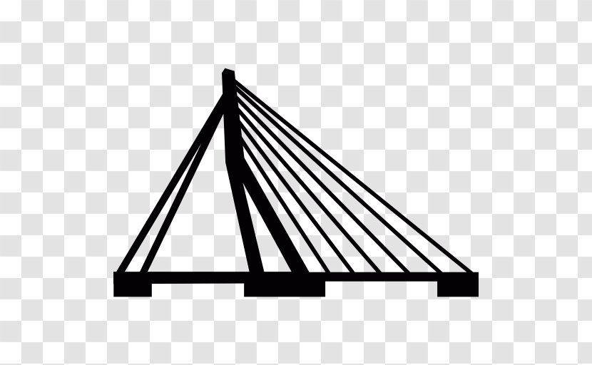 Erasmusbrug Bridge Logo - Building - Vector Transparent PNG