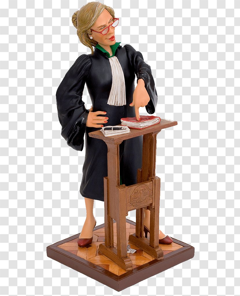 Figurine Lawyer Sculpture Statue Comics - Artist - Court Transparent PNG