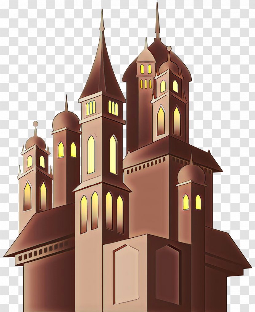 Landmark Steeple Architecture Medieval Place Of Worship - Chapel Church Transparent PNG