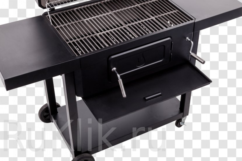 Barbecue Char-Broil BBQ Smoker Charcoal Grilling - Grill Pan Transparent PNG
