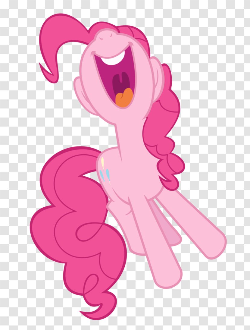 Pinkie Pie Pony Rainbow Dash Rarity Applejack - Silhouette - Kumquat Transparent PNG