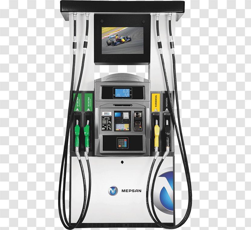 Fuel Dispenser Pump Gasoline Liquid - Machine Transparent PNG