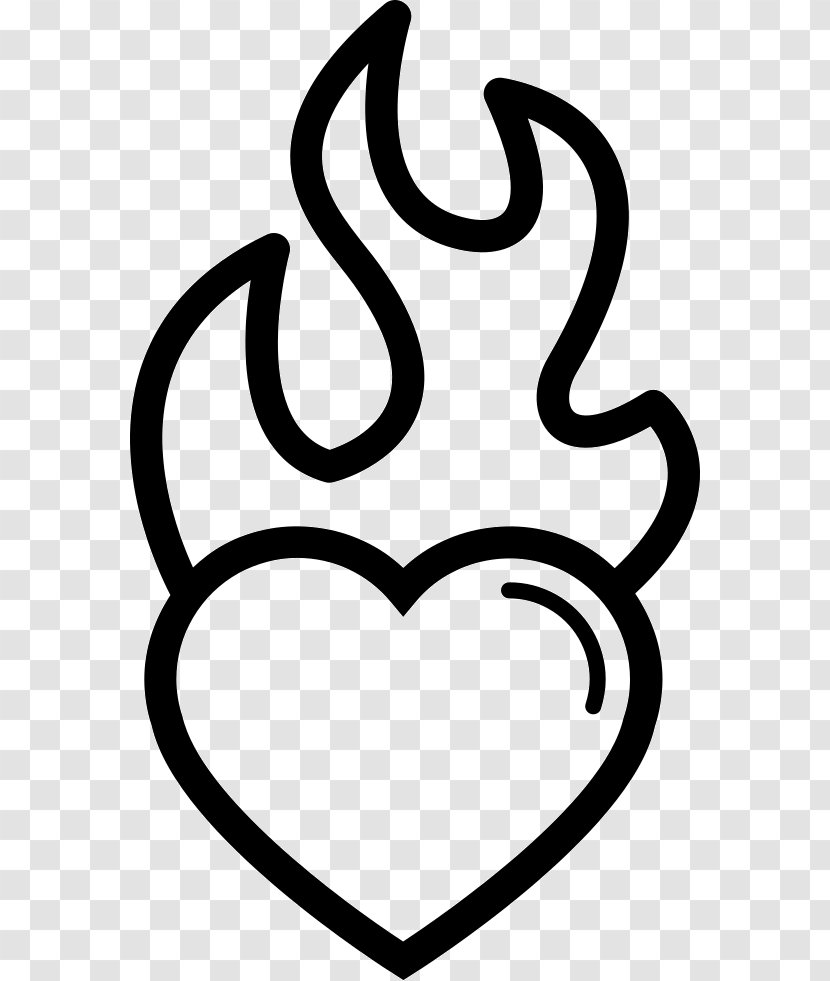 Heart Clip Art - Flame Transparent PNG