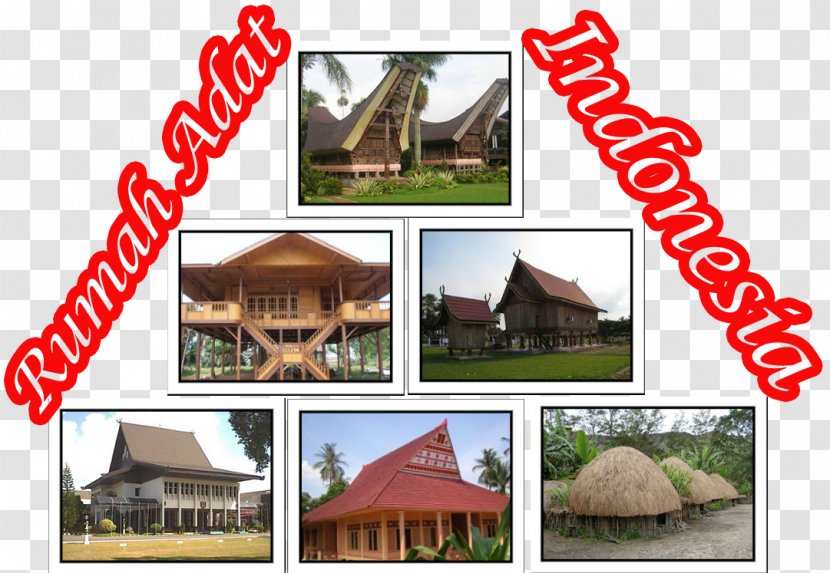 Provinces Of Indonesia Rumah Adat Culture - House Transparent PNG