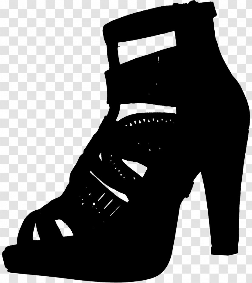 High-heeled Shoe Boot Product Walking - Black - Highheeled Transparent PNG