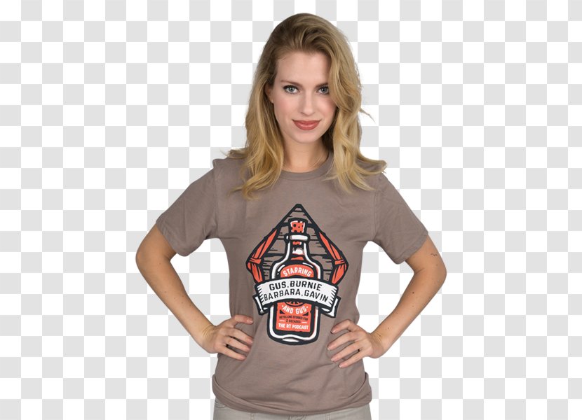 Barbara Dunkelman T-shirt Rooster Teeth Podcast - Textile - Brown Plush Toys Transparent PNG