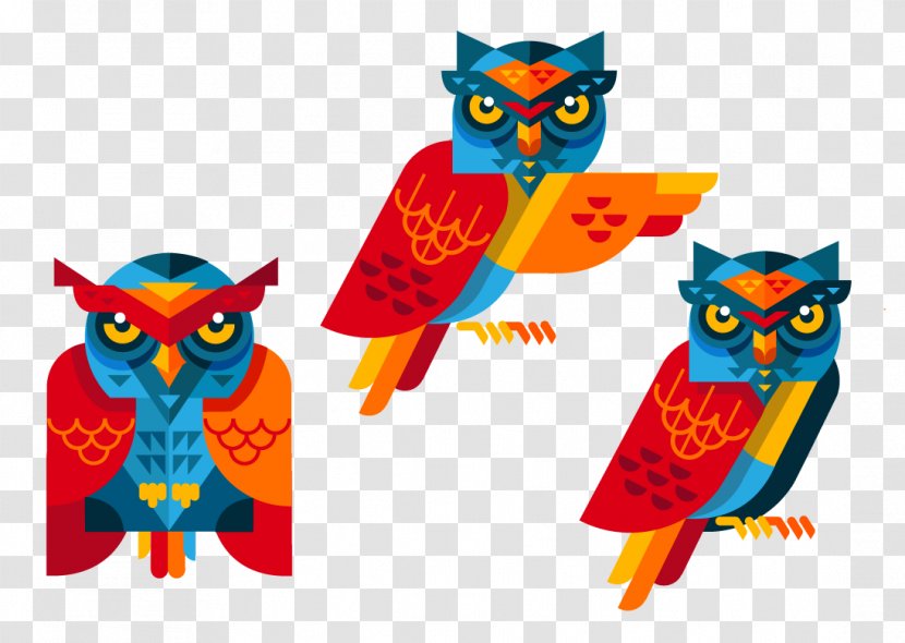 Owl Illustration - Beak - Creative Transparent PNG