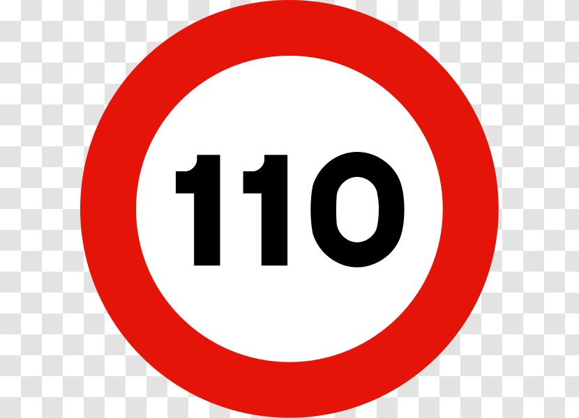Traffic Sign Road Speed Limit - Signal Transparent PNG