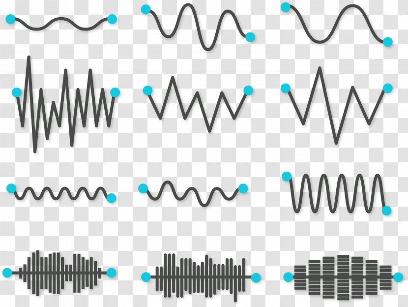 Sound Wave Vector Euclidean - Flower - Simple Curve Picture Transparent PNG