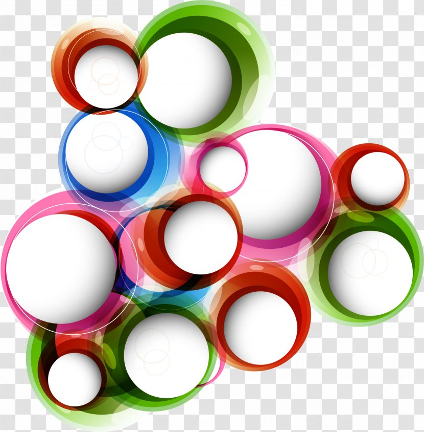 Circle Euclidean Vector - Royaltyfree - Colored Background Transparent PNG