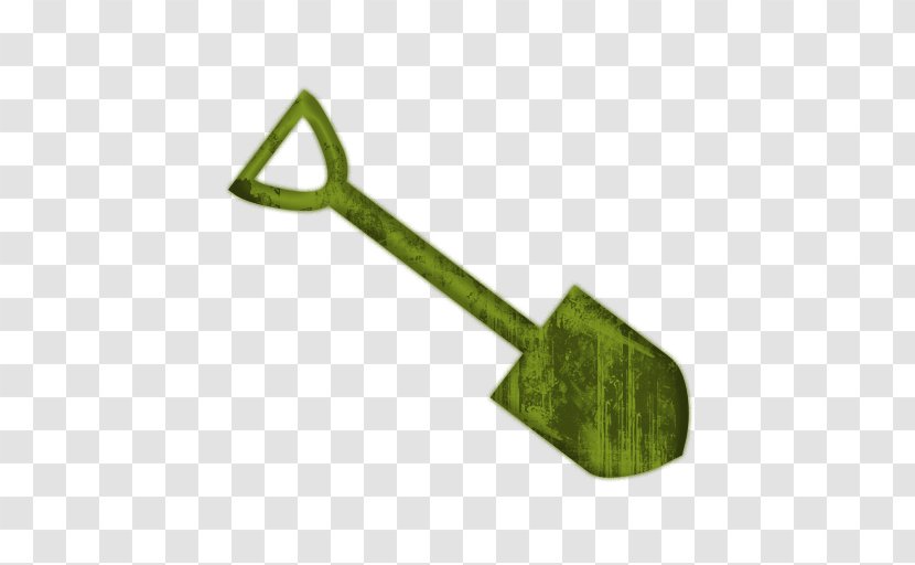 Shovel Logo Clip Art - Green Tree Transparent PNG