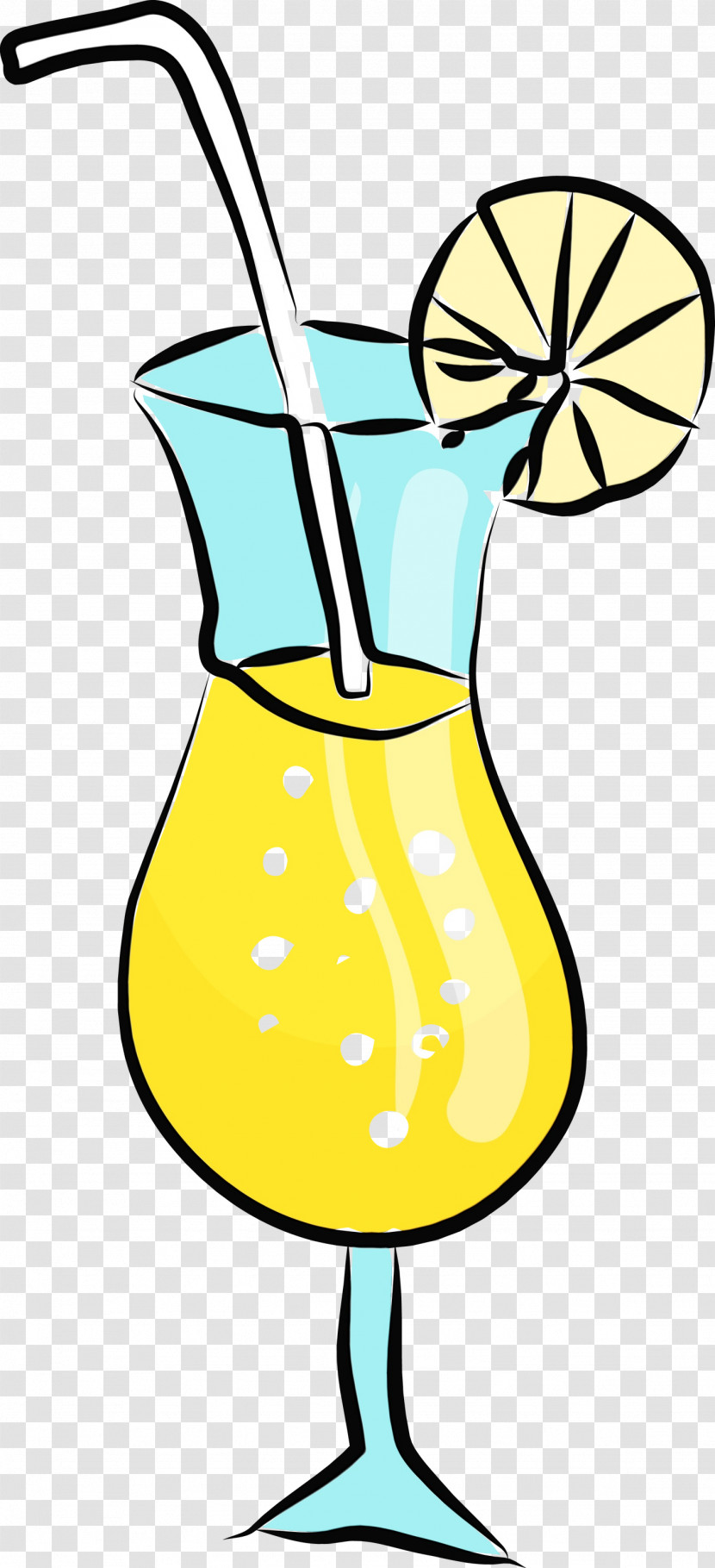 Yellow Hurricane Drink Lemon Non-alcoholic Beverage Transparent PNG