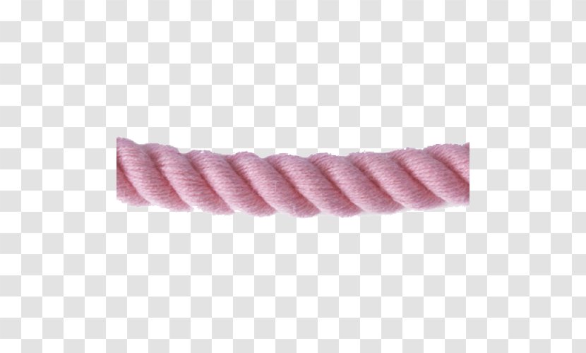 Rope Yarn Pink Color Thread - Wine Transparent PNG