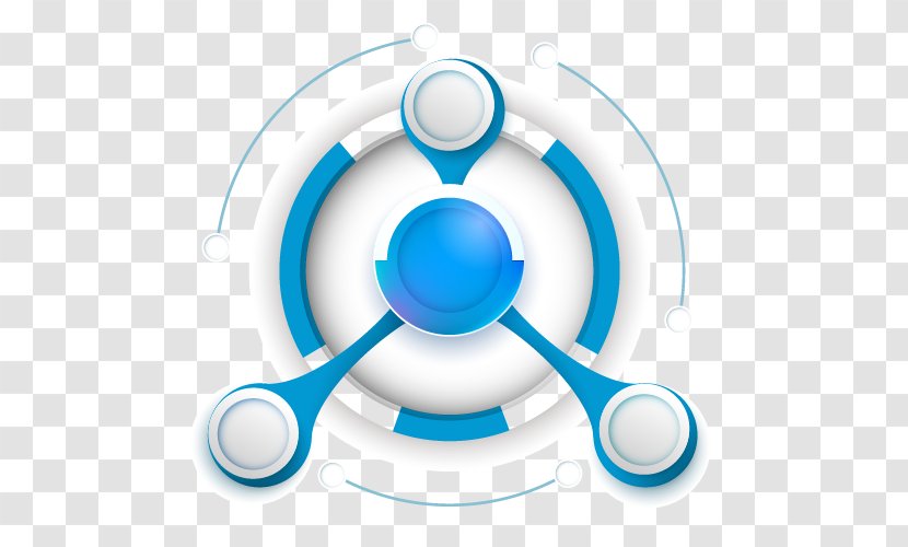 Solid Geometry Internet Of Things Euclidean Vector - Cloud Computing - Ppt Element Transparent PNG