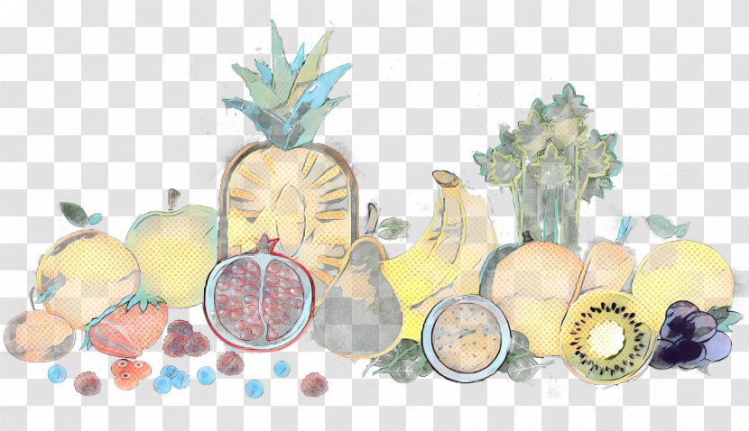 Food Cartoon - Ananas - Poales Still Life Transparent PNG