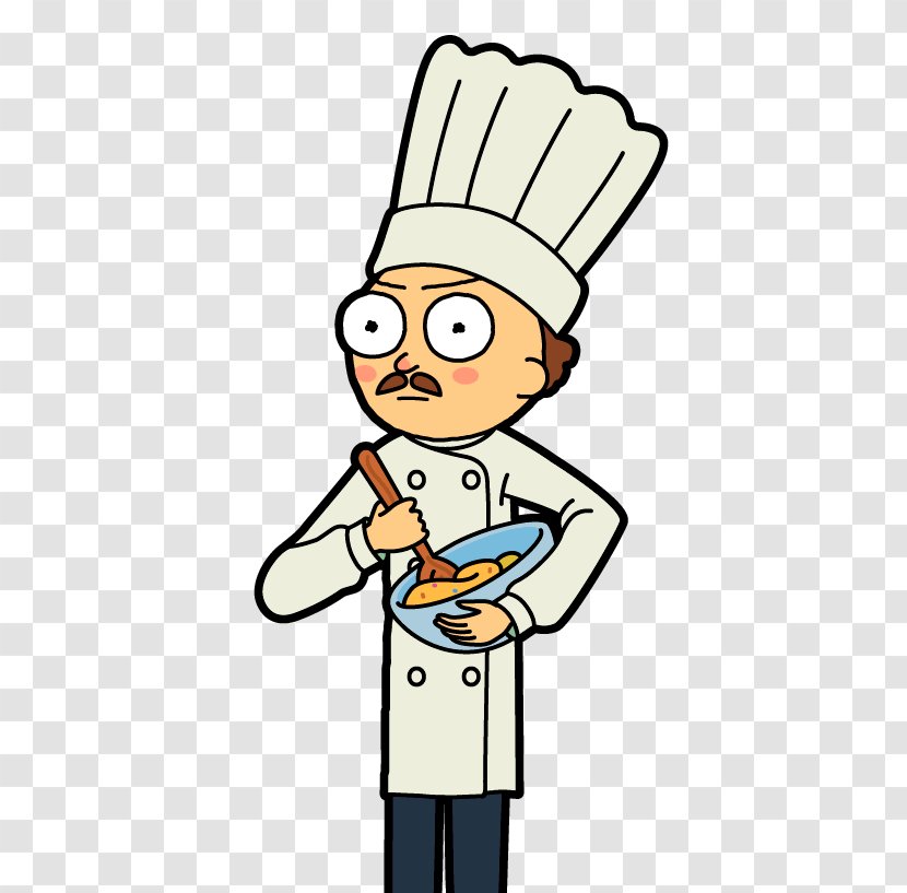 Rick Sanchez Pocket Mortys Morty Smith Chef Clip Art - Mortynight Run - Cooking Transparent PNG