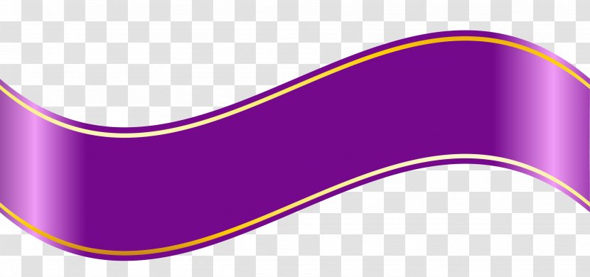 Purple Pattern - Magenta - Gold Banner Cliparts Transparent PNG