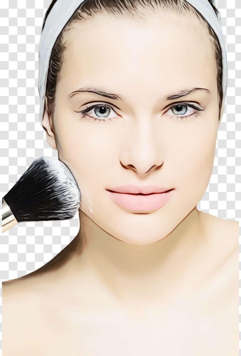 Face Powder Eyelash Beauty Eyebrow - Skin - Hair Coloring Transparent PNG