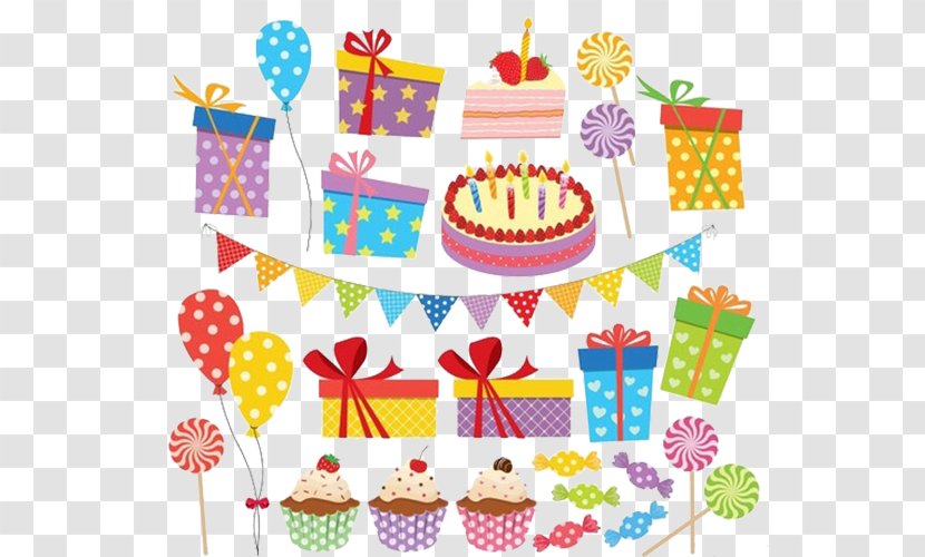 Birthday Cake Gift Party Clip Art - Food Transparent PNG