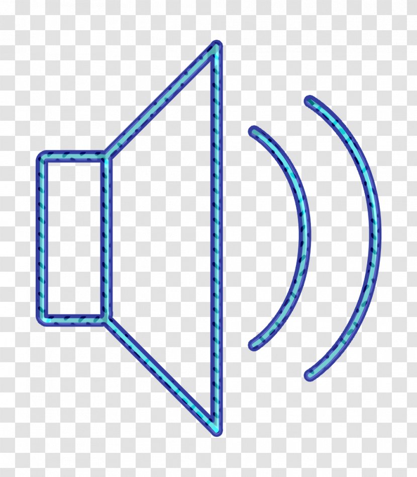 Audio Icon Media Music Electric Blue Logo Symbol Transparent Png