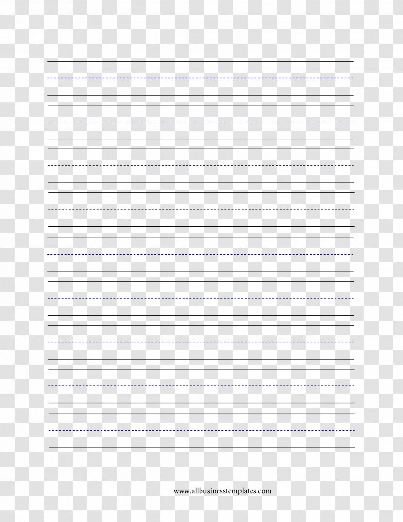 Paper Line Font Transparent PNG