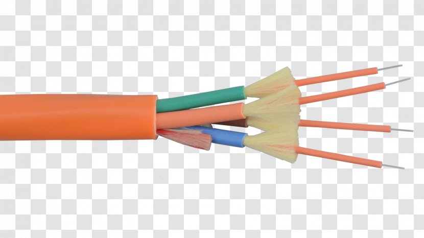 Optical Fiber Cable Electrical Wires & - Ground Wire - Break Out Transparent PNG