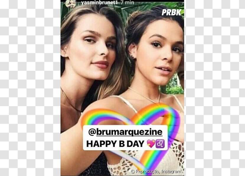 Bruna Marquezine Yasmin Brunet Brazil Birthday O Outro Lado Do Paraíso - Tata Werneck - Rafael Marquez Transparent PNG