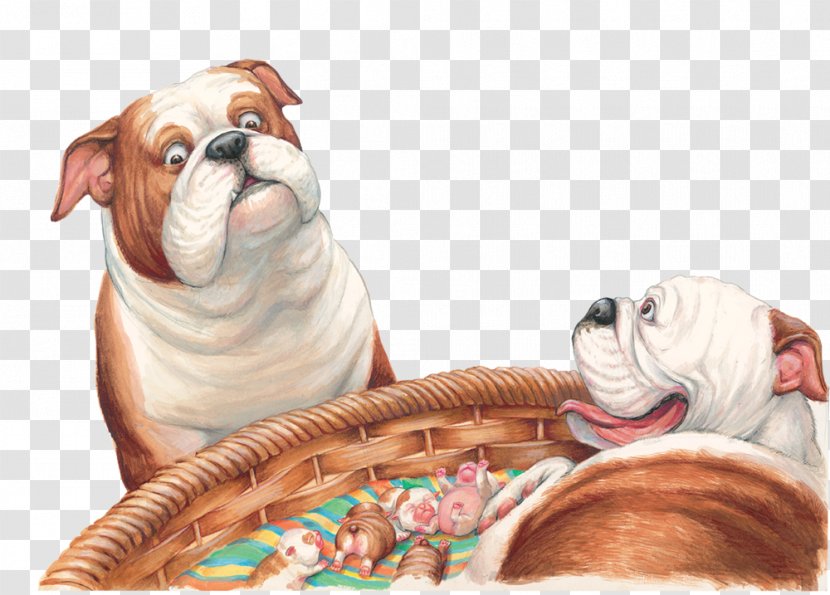Toy Bulldog Puppy Dog Breed Companion - Book Transparent PNG